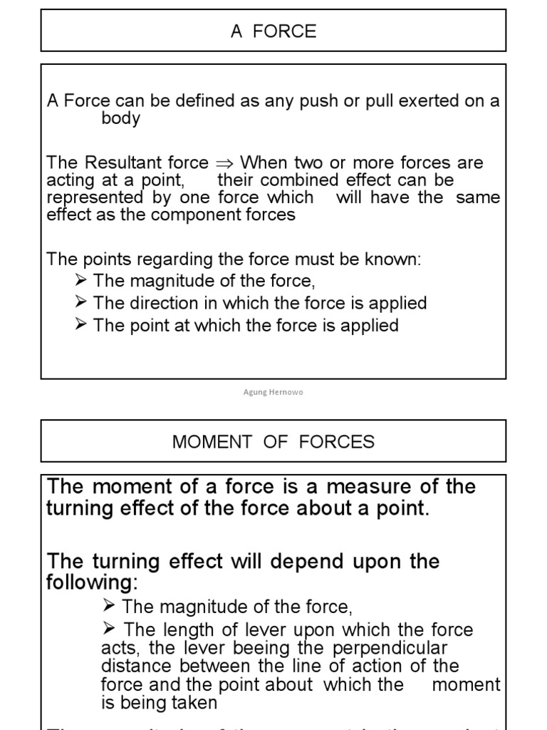 21 Forces And Moment Pdf