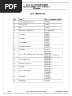 Basic & Keyskillbuilder Numeracy/Application of Number Level 2 Workbooks