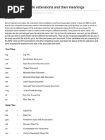 bankersadda.in-List of common file extensions and their meanings