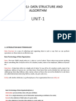 Data Structure - UNIT-1