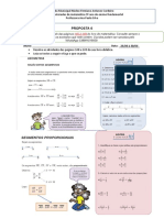 PROPOSTA de atividade de matematica 