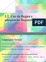 1.2. Uso Da Língua e Adequação Linguística