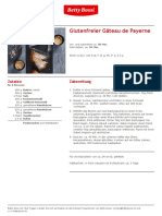 Glutenfreier Gateau de Payerne