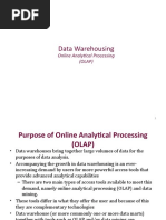 Data Warehousing: Online Analytical Processing (OLAP)