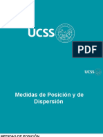 Estadística - (Tema 3) - Medidas de Posición y de Dispersión - (PPT) (2019-1)