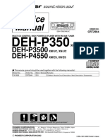 Deh P350 - Deh P3500 - Deh P4550 PDF