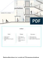 Vertical Transportation: Prepared By: Alan Ahmad Lecturer: Dr. A .Botan