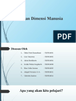 Hakekat dan Dimensi Manusia