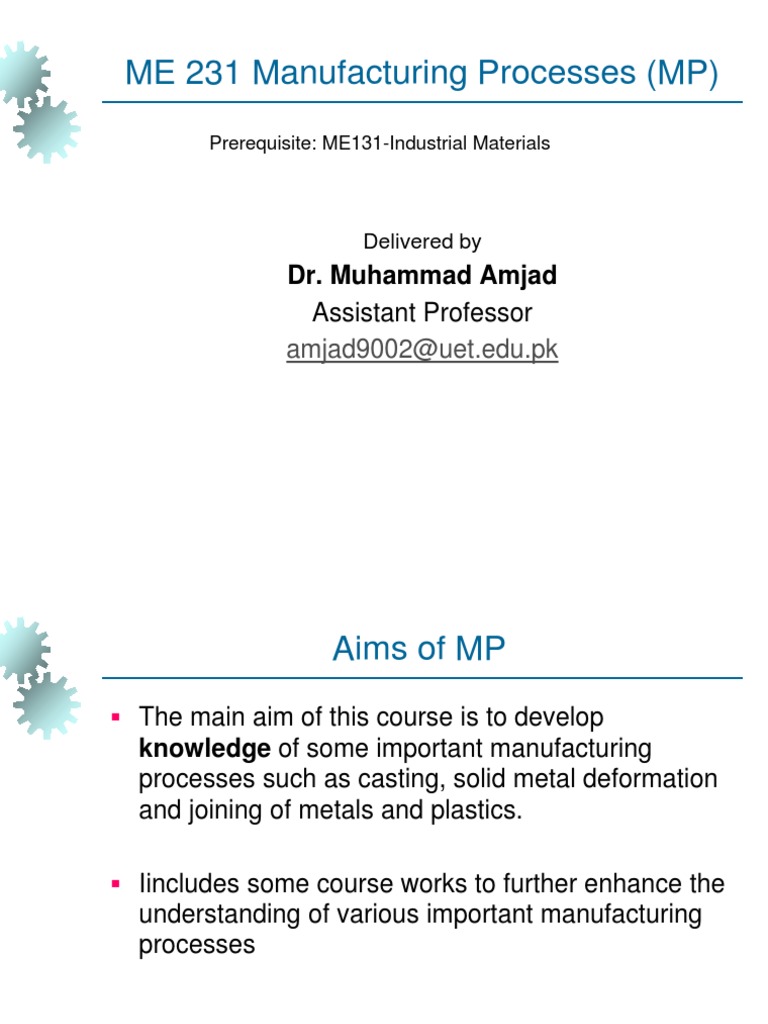 1 Introduction To MP and Production System | PDF | Engineering | Test ...