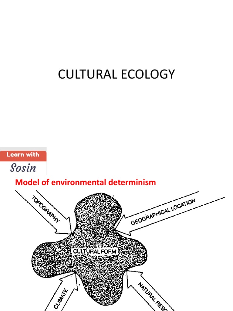 An Overview of the Evolution of Cultural Ecology Models: From