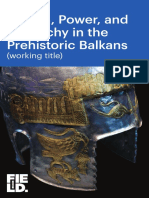Wealth, Power, and Hierarchy in The Prehistoric Balkans: (Working Title)