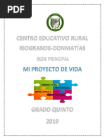 Proyecto de Vida para Sexto Grado | PDF
