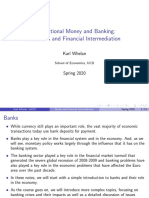 International Money and Banking: 2. Banks and Financial Intermediation