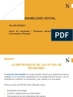 Taller RESO1 - ACTAS DE REUNIÓN