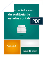 Tipos de Informes de Auditoría de Estados Contables PDF