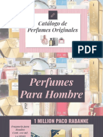 Catálogo de Perfumes Originales HOMBRE 27_12_2019