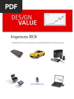 Design Value Improves ROI