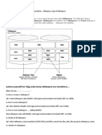 2i Tablespace - Online