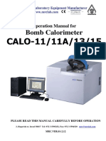 Bomb Calorimeter: CALO-11/11A/13/15