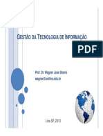 Gestao de Tecnologia Da Informacao PDF