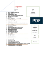 ORACLE DBA I Assignment