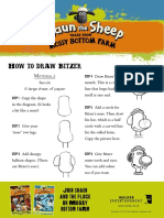 How To Draw Bitzer: Join Shaun and The Flock On Mossy Bottom Farm