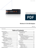 User Manual: Wireless N 150 USB Adapter