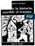 Lacapra Dominick. Escribir La Historia Escribir El Trauma..pdf