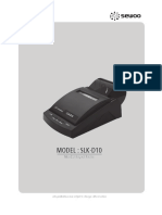 Model: Slk-D10: Mini Dot Impact Printer