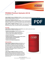 CAM218780565 140 PROMAX Premium Hydraulic AW46 Product Bulletin PDF