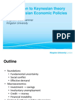 Introduction To Keynesian Theory and Keynesian Economic Policies