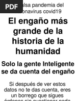 El Engañó Mas Grande Del Mundo El Covid 19