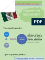 Políticas Publicas Perspectiva Historia en México