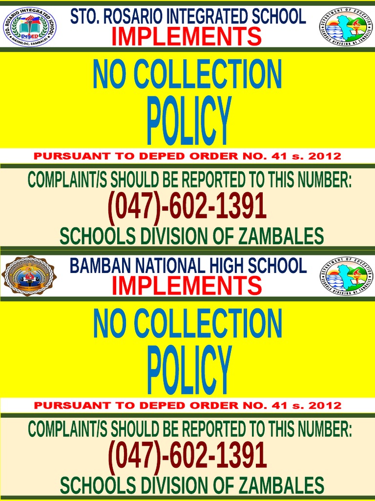 Pursuant To Deped Order No. 41 S. 2012 | PDF