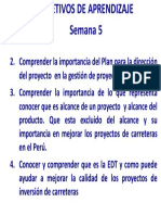 Objetivo Del Aprendizaje Semana 5 PDF