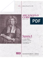 Sonata I: Arcangelo Corelli