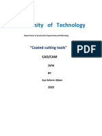 University of Technology: "Coated Cutting Tools"
