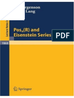 (Lecture Notes in Mathematics 1868) Jay Jorgenson, Serge Lang (auth.) - Posn(R) and Eisenstein Series-Springer-Verlag Berlin Heidelberg (2005)