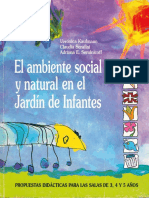 Veronica Kaufmann - El Ambiente Social y Natural en El Jardin de Infantes PDF