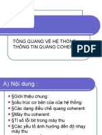 Tổng Quang Về Hệ Thống Thông Tin Quang Coherent