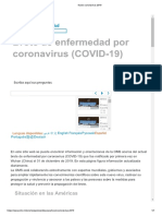 Nuevo coronavirus 2019