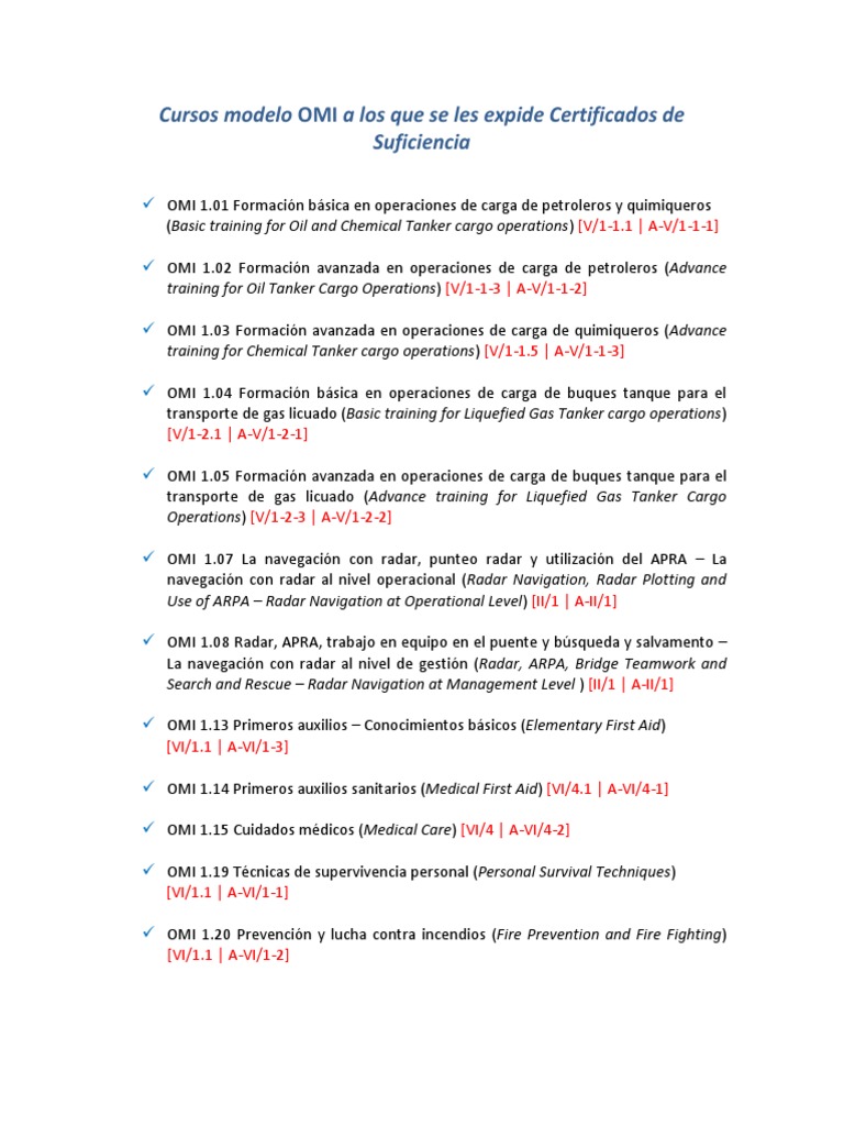cursos-omi-para-certificados-de-suficiencia-pdf-pdf-transporte-de