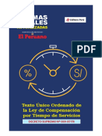 Tuo Ley Compensacion Tiempo de Servicios