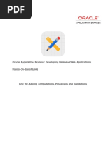 Oracle Application Express: Developing Database Web Applications