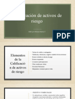 Calificación de Activos de Riesgo