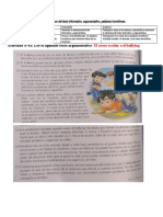 Repaso de Texto Informativo Argumentativo y Las Palabras Homófonas