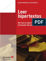 MENDOZA FILLOLA (Coord) - Leer Hipertextos PDF