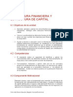 Estructura Financiera y Estructura de Capital