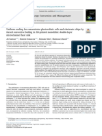 Uniform Cooling For Concentrator Photovoltaic Cells and Ele - 2018 - Energy Conv