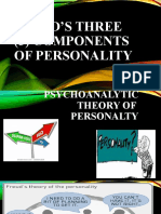 Freud's Three (3) Components of Personality